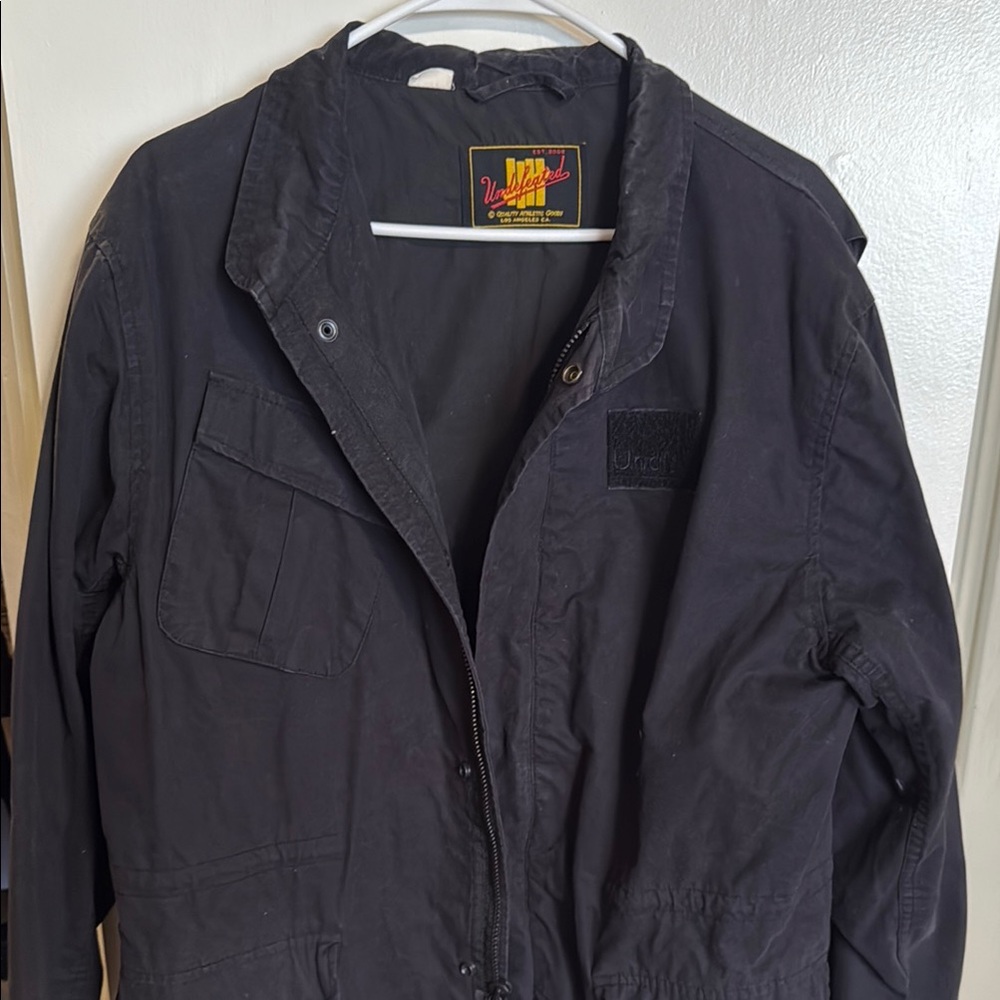 Undefeated Black Military Field Jacket